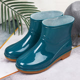 Lori Waterproof Low-Cut Rubber Boots by Wolph