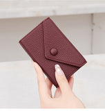 Elke Leather Travel Purse Card Holder by Wolph