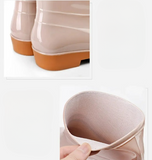 Lori Waterproof Low-Cut Rubber Boots by Wolph