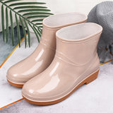 Lori Waterproof Low-Cut Rubber Boots by Wolph