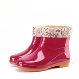 Lori Waterproof Low-Cut Rubber Boots by Wolph