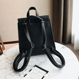 Vala-13 Mini Faux Leather Tote Backpack by Wolph