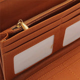 Retro-style Faux Leather Purse for Women