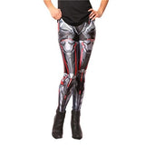 Active Steampunk Workout Athleisure Leggings for Women by Wolph